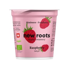 Yogourt végétal framboise, New Roots 140g