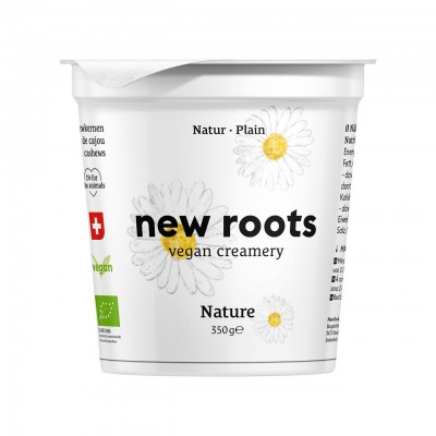 Yogourt végétal nature, New Roots 350g