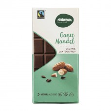 Chocolat "Spécial" amande entière, vegan / Ganze Mandel Schokolade, Naturata, 100g