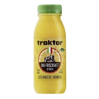 Jus d'orange de Sicile / Orangensaft aus Sizilien, Traktor, 250ml