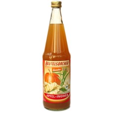 Jus de pomme et gingembre Demeter / Apfel-Ingwer, Beutelsbacher, 70cl