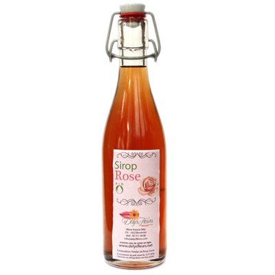 Sirop de Rose  Délys'Fleurs  / Rosen Sirup 35cl