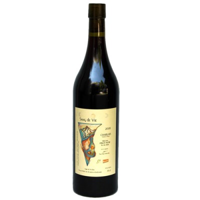 Vin "Sang de Vie",2014 sélection pinot fût de chêne, 75cl