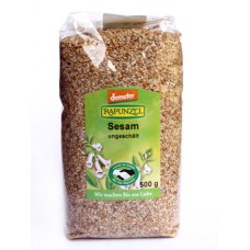 Graines de sésame non décortiquées Demeter / Sesam ungeschält, Rapunzel, 500g