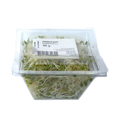 Jeunes pousses alfalfa-cresson, 50g