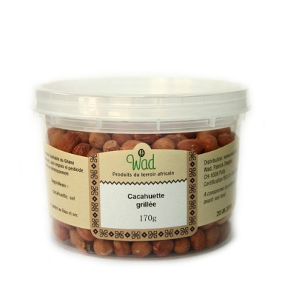 Cacahuètes grillées, WAD, 170g