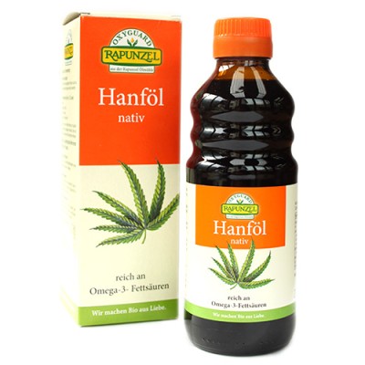 Huile de chanvre Oxyguard / Hanföl nativ, Rapunzel, 250 ml