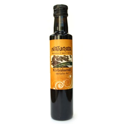 Huile de graines de courge Naturata / Kürbiskernöl  25cl