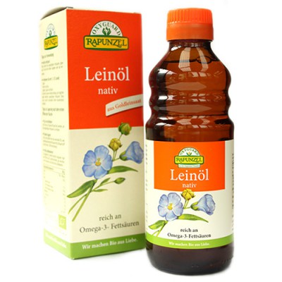 Huile de lin vierge Oxyguard / Leinöl nativ, Rapunzel, 250 ml
