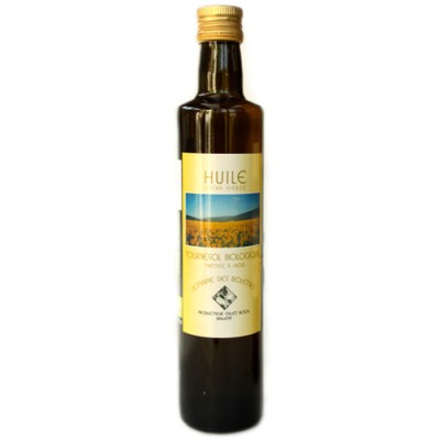 Huile extra vierge de tournesol, <suisse, 50cl
