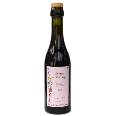 Vinaigre de vin rouge, corsé, du Pays Romand, 35cl