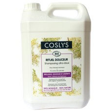 Shampooing cheveux normaux à la reine des prés, Coslys, 5 litres