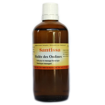 Huile de massage des Ondines Santissa 100ml