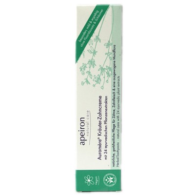 ACTION! Dentifrice ayurvédique aux herbes, Apeiron, 75 ml