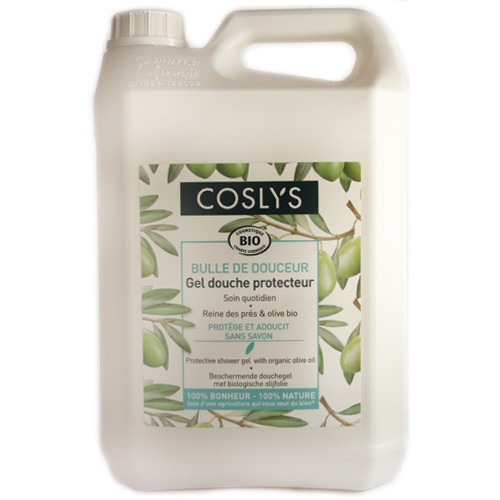 Gel Douche Protecteur A L Huile D Olive Coslys 5 Litres