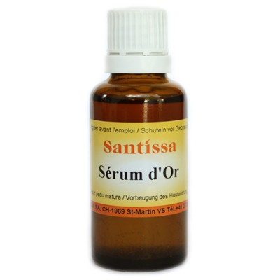 Sérum d'Or Santissa bouteille de 30ml