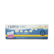 Tampons super plus en cotton biologique Natracare 20 pcs