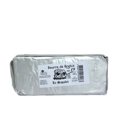 Beurre de brebis, Le Sapalet, 100g