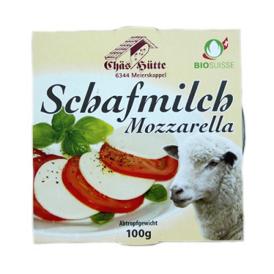 Mozzarella de brebis / Schafmilch Mozzarella, Chäs Hütte, 100g
