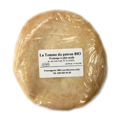 Fromage "La Tomme du patron", Les Moulins, 200g