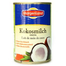 Lait de noix de coco / Kokosmilch extra, Morgenland, 400ml