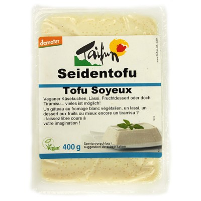 Tofu soyeux Demeter / Seidentofu, Taifun, 400g
