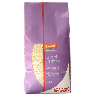 Riz Carnaroli demeter, Vanadis, 1kg