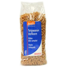 Cornettes au blé complet, Demeter  / Teigwaren Vollkorn, Vanadis, 500g