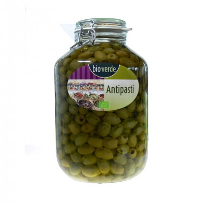 Olives vertes sans noyaux 4,55kg