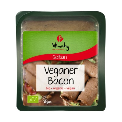 Alternative végétalienne au bacon / Vegane Alternative zu Bacon, Wheaty, 60g