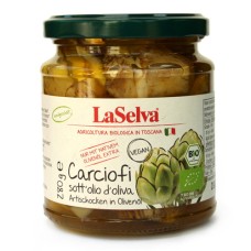 Artichauts à l'huile d'olive / Caciofi sott'olio d'oliva, LaSelva, 280g