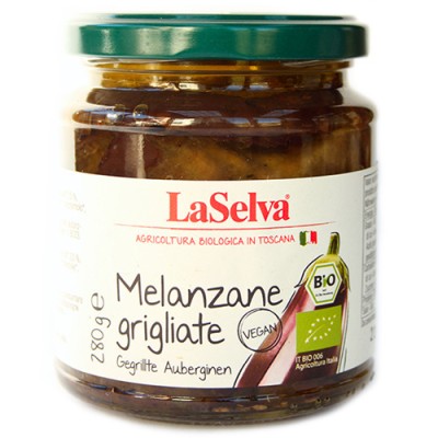 Aubergines grillée en huile d'olive / Melanzane grigliate sott'olio, LaSelva, 280g