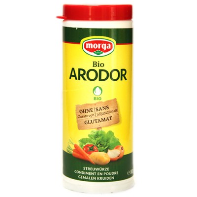 Condiment en poudre "Arodor" vegan et sans gluten, Morga, 80g