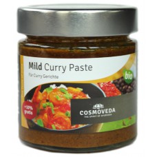 Pâte de curry doux / Mild Curry Paste, Cosmoveda, 160g