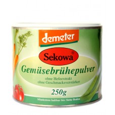 Extrait de légumes Demeter / Gemüsebrühepulver, Sekowa, 250g