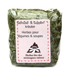 Herbes pour légumes & soupes / Gemüse & Suppen-kräuter, E. Grünenfelder, Vaulion, 20g