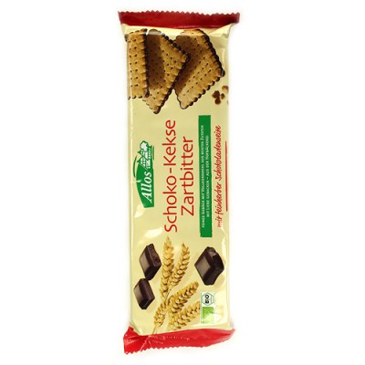 Biscuits au chocolat noir / Schoko-Kekse Zartbitter, Allos, 130g