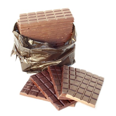 Chocolat noir - vanille de couverture, 25x100g