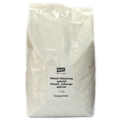 Muesli spécial, mélange, demeter, Biopartner, 1,5kg