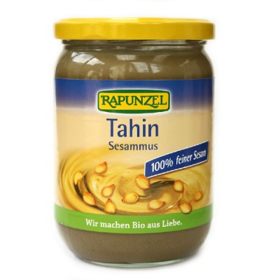 Purée de sésame "Tahin" sans sel / Tahin Sesammus, Rapunzel, 500g
