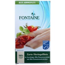 Filets de hareng en sauce tomate / Zarte Heringsfilets, Fontaine, 120g