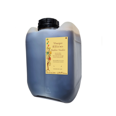 Vinaigre de vin rouge, B Elsa mic, du Chablais Vaudois, 5 L
