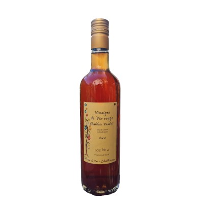 Vinaigre de vin rouge, corsé, du Chablais Vaudois, 50 cl